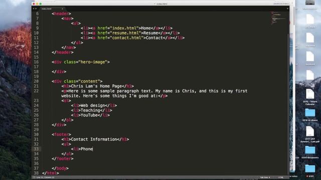 HTML Structure, Classes, IDs, and CSS смотреть онлайн
