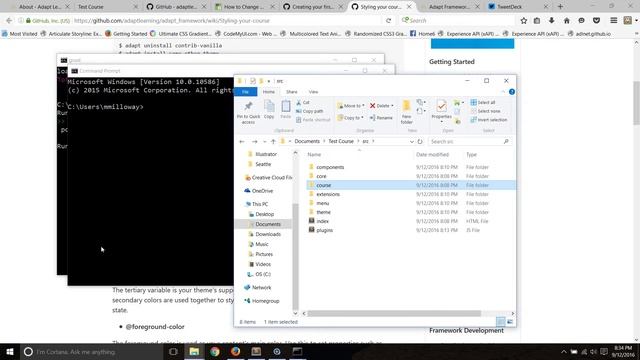 Editing Styles and Json in Adapt Framework 3/3 смотреть онлайн