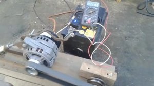 Запуск генератора 9402.3701 на 90А