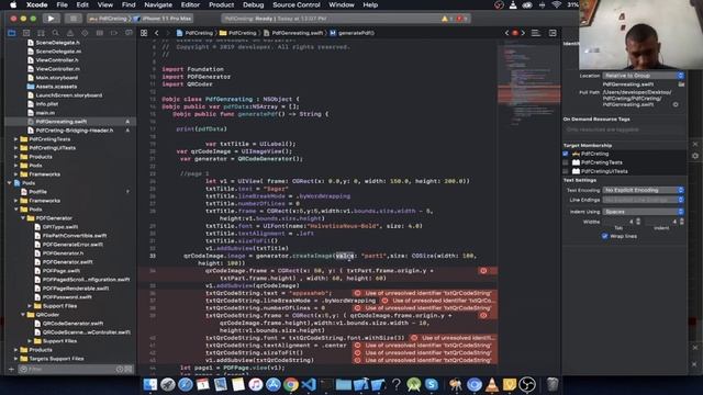 How to create pdf with protected in ios native? смотреть онлайн