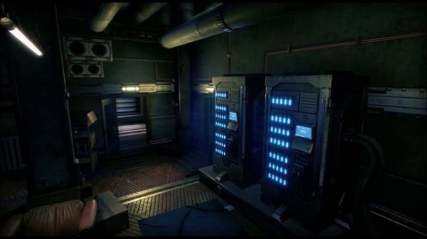 Server Room Relaxing Sounds | Cyberpunk Ambience | Immersive Ambient | HD 🎧