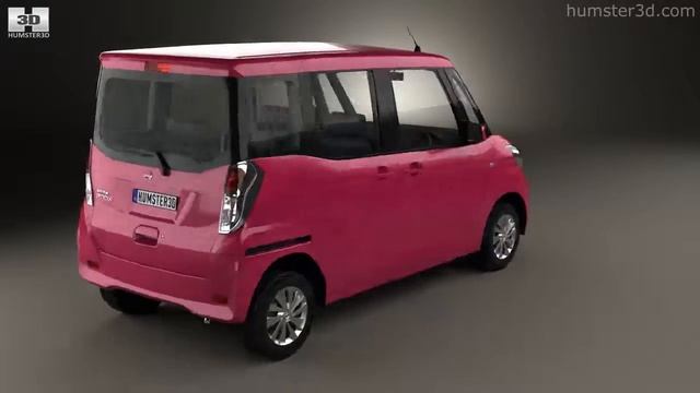 Nissan Dayz Roox 2013 by 3D model store Humster3D.com смотреть онлайн
