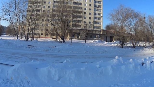 Комсомольск-на-Амуре 8 января 2022 года. Прогулка по городу в зимний солнечный день. КОМСОМОЛЬСК )) смотреть онлайн