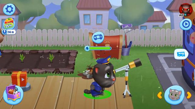 My talking tom friends Gameplay #19 - AR Gaming. смотреть онлайн