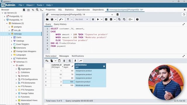 SQL Case Statement/Expression with Examples | WHEN THEN ELSE in sql | SQL Tutorial in Hindi 15 смотреть онлайн
