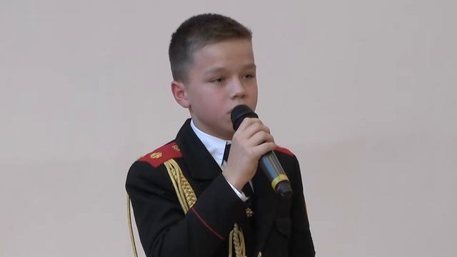 Стих. Читает кадет 6 роты. Чествование 6 роты, 2016г. Часть 8. Красноярский кадетский корпус. смотреть онлайн