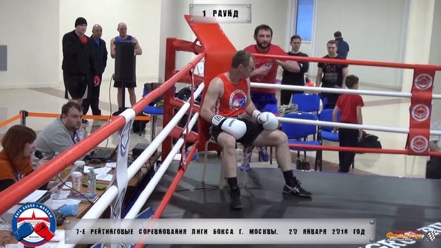7-е рейтинговые бои Лига бокса г. Москвы – 20.01.18 г. до 91 кг. смотреть онлайн