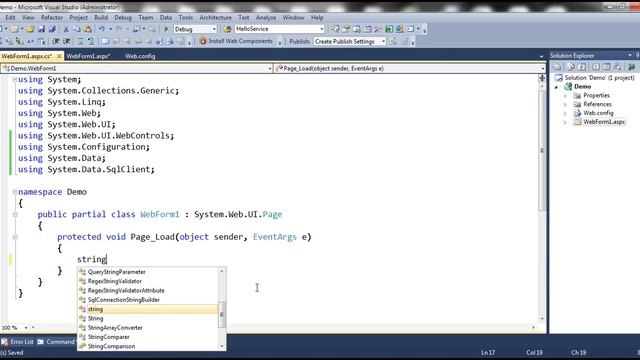 Part 1 How to retrieve data from different databases in asp net смотреть онлайн