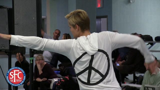 Olympian Dara Torres at St. Francis College смотреть онлайн