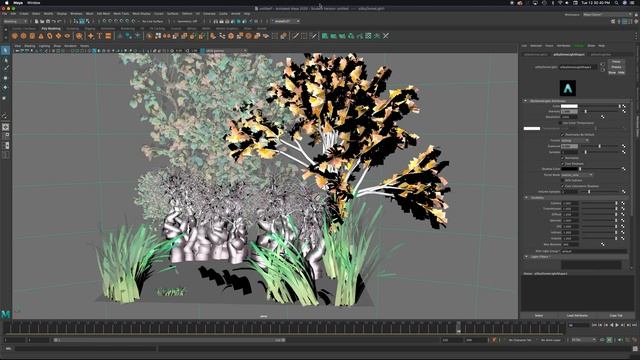 How to Use Brushes in Maya 2020 смотреть онлайн