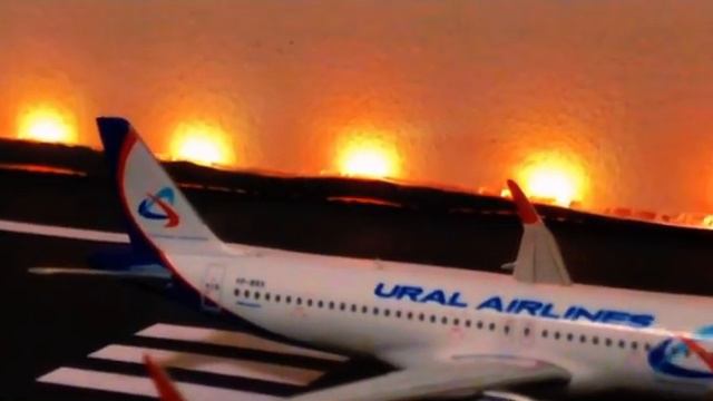 Обзор на модель Airbus A320-neo Ural Airlines 1/400