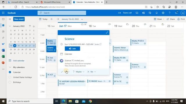 How to sync your outlook calendar with MS Teams смотреть онлайн