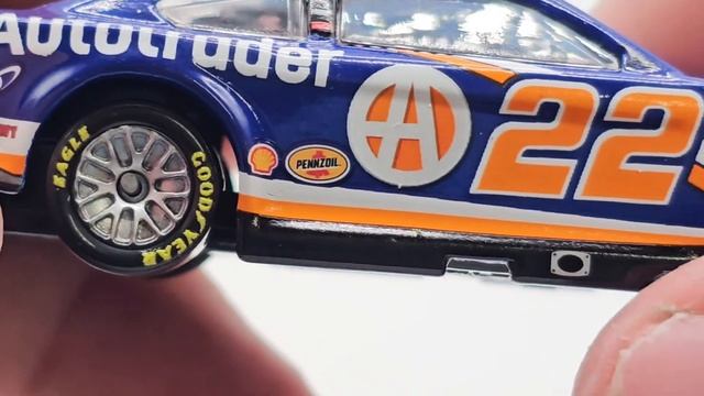 NASCAR Diecast Review ep.693| Joey Logano 2022 Autotrader Ford Mustang 1:64 смотреть онлайн