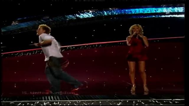 Eurovision 2003 15 United Kingdom *Jemini* *Cry Baby* 16:9 HQ смотреть онлайн