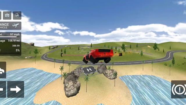 Flying Car Transport Simulator | Vehicle Driving 3D iOS - Android Gameplay | 2021 смотреть онлайн