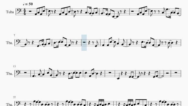 SUPER EASY Tuba Sheet Music: How to play True by Yoari смотреть онлайн