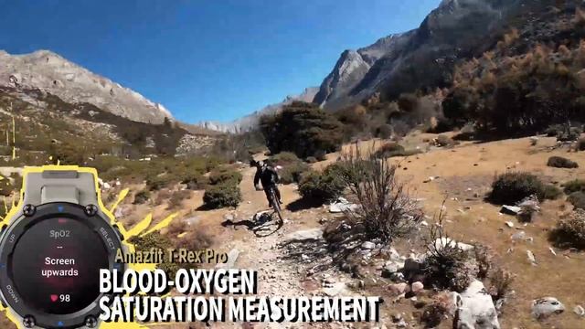 Amazfit T-Rex Pro Smartwatch sports mode | Mountain Biking смотреть онлайн