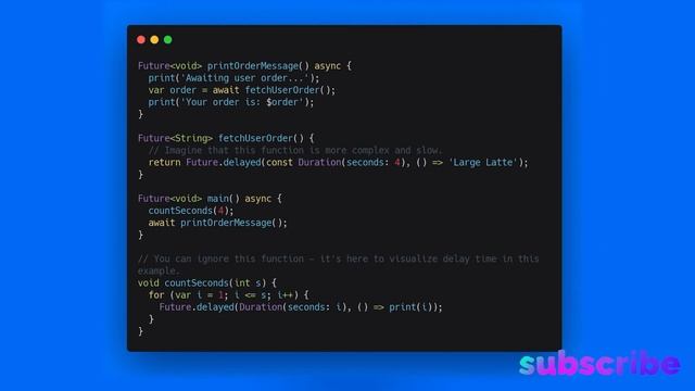 Flutter Async, Await and Futures ( 2 Examples ) смотреть онлайн