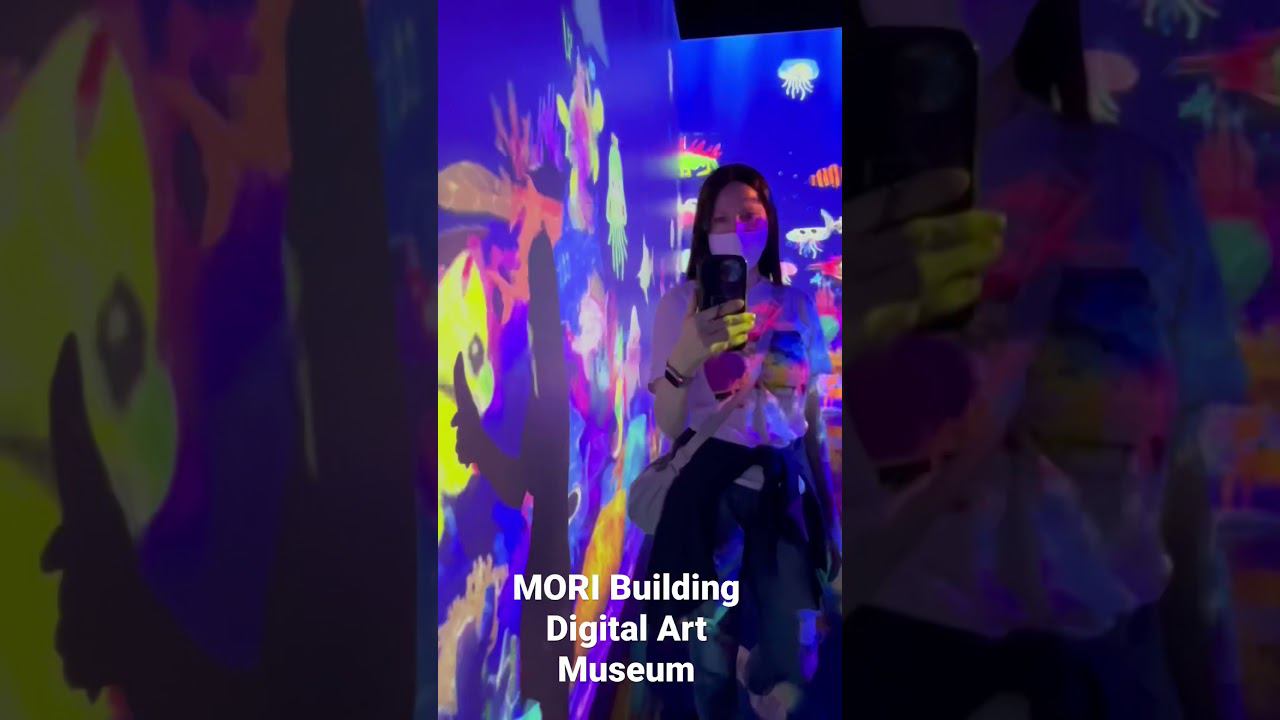 Это обязательно нужно увидеть! MORI Building Digital Art Museum в Токио. #shorts смотреть онлайн