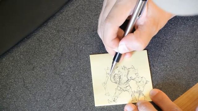 Time Lapse Ink Drawing 5-28 HD смотреть онлайн