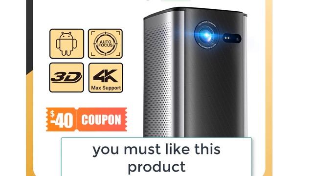Best Projector For Home Theater Cinema | BYINTEK P70 3D 4K Mini Smart Projector Review смотреть онлайн