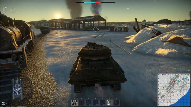 War Thunder - Match Replays | M24 & M10 смотреть онлайн