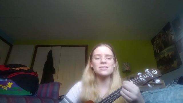 Let It Go - Disney - Idina Menzel - Ukulele Cover (AutumnSkylarSings) смотреть онлайн