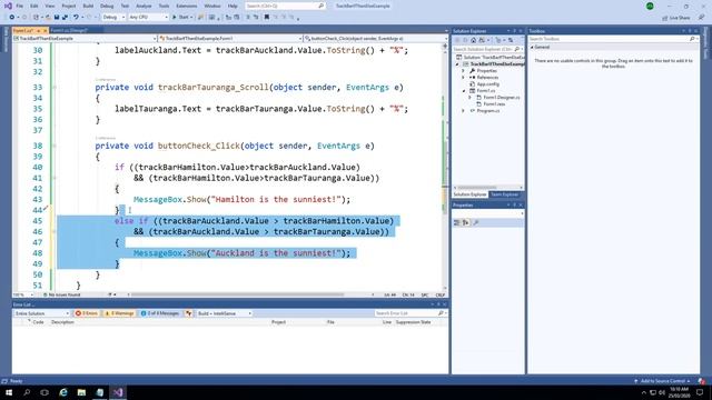 04 More Trackbars and If Then Else смотреть онлайн