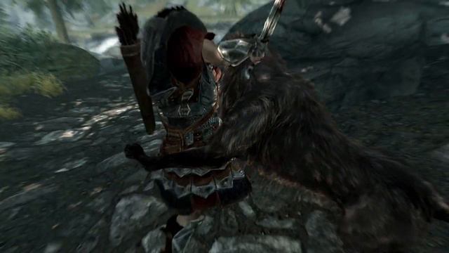 Skyrim : The Elder Scroll V on Radeon HD 6670 DDR3 смотреть онлайн