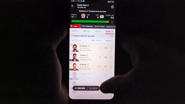 Dream11 me 1 team 2 Contests me join ho gaya To Change kaise kare | Prakash tech смотреть онлайн