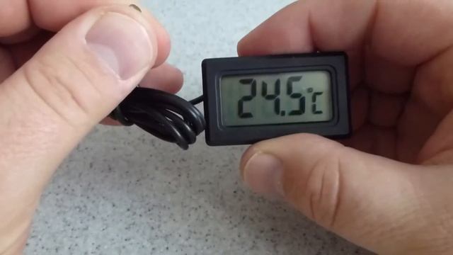 LCD влагостойкий термометр смотреть онлайн