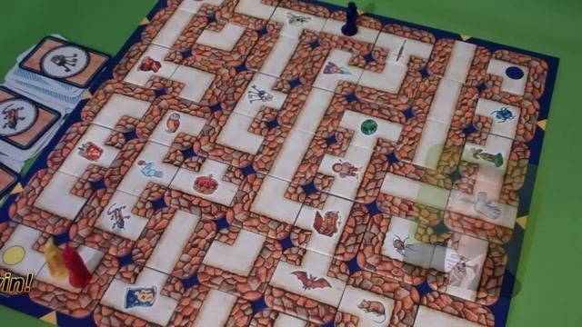 Labyrinth Board Game from Ravensburger ~ A Mythical Maze Collection Review смотреть онлайн