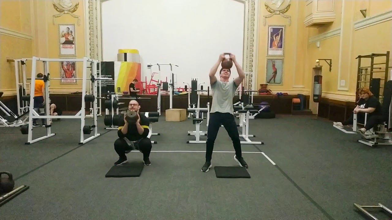 Комплекс Минотавр / WOD Minotaur Kettlebell 32 24
