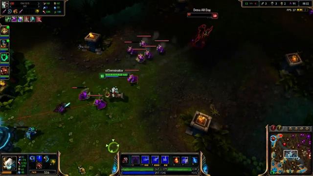 Tristana used Ctrl Alt Delete смотреть онлайн