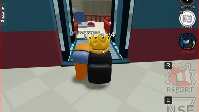 СЫГРАЛ В АМОНГ АС В РОБЛОКСЕ!!!#roblox #amongus #амонгас смотреть онлайн