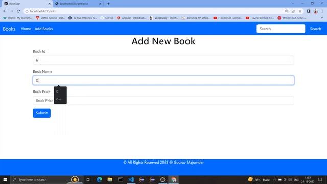 Simple Web Application Using Angular And Spring Boot смотреть онлайн