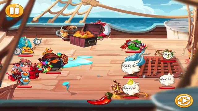 Angry Birds Epic: Super Villains of Piggy Island (Easy mode) Gameplay смотреть онлайн