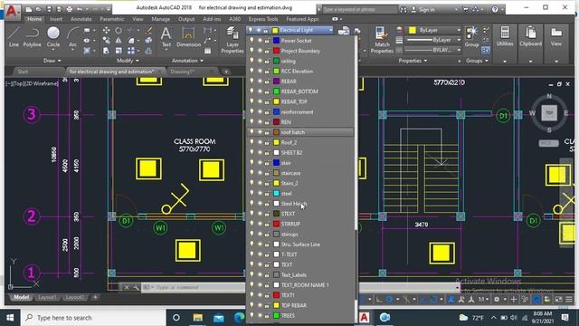 Layer Command in Electrical Drawing | Layer Command in AutoCAD| AutoCAD Tutorial -19 смотреть онлайн