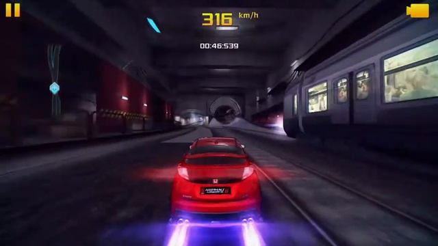 005 Asphalt 8 - Honda Civic Type-R (Munich Subway) - Qualifier 2 (Secondary Goal 1) - HD (720p) смотреть онлайн