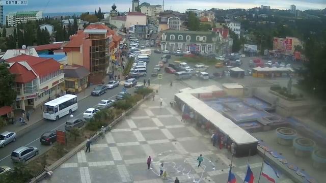 Вебкамера "Площадь Советская". Запись 21.09.2016 12:00:16 смотреть онлайн