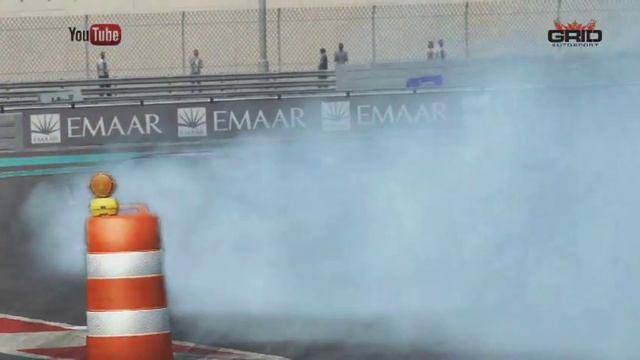 GRID Autosport-DRIFT-YAS MARINA CIRCUIT-2-PERFECT PRECISION смотреть онлайн