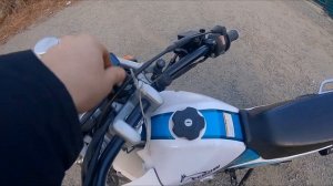 Тестрайд мотоцикла Yamaha Serow225. Обзор и запуск. 1997-1998 гв.