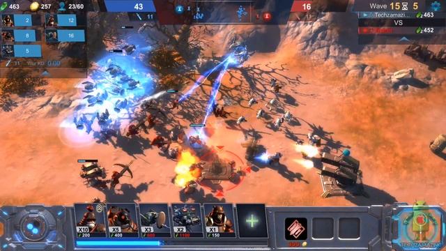 ART OF WAR : RED TIDES - ( iOS / Android ) GAMEPLAY смотреть онлайн