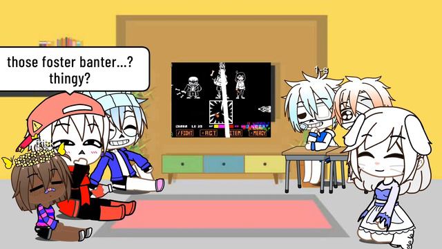 Undertale + Handplates React To Bad Time Trio Hard Mode !soriel Warning¡ There Is Soriel!!!