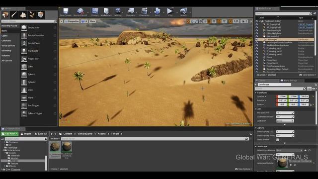 Global War : Generals - Work in Progress (Test Desert Level Part 2) смотреть онлайн