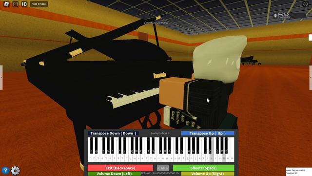 (some of) Legend of Zelda- BoTW Trailer music- Roblox Digital piano смотреть онлайн