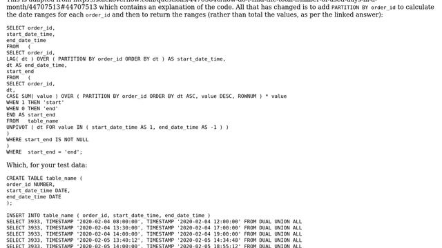 Databases: Merge Datetime Ranges (2 Solutions!!) смотреть онлайн