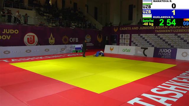 Uchqun murodov xotirasiga bag'ishlangan osiyo kubogi / 1 kun - 2 Tatami смотреть онлайн