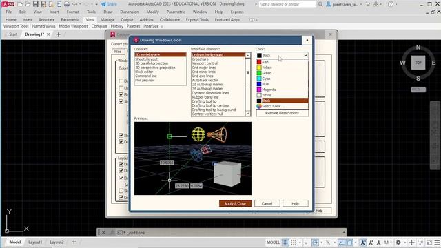 #1 (a) Lecture Tutorial AutoCAD 2023: Learn to Change Background Color #Mechanical #ccet #autodesk смотреть онлайн