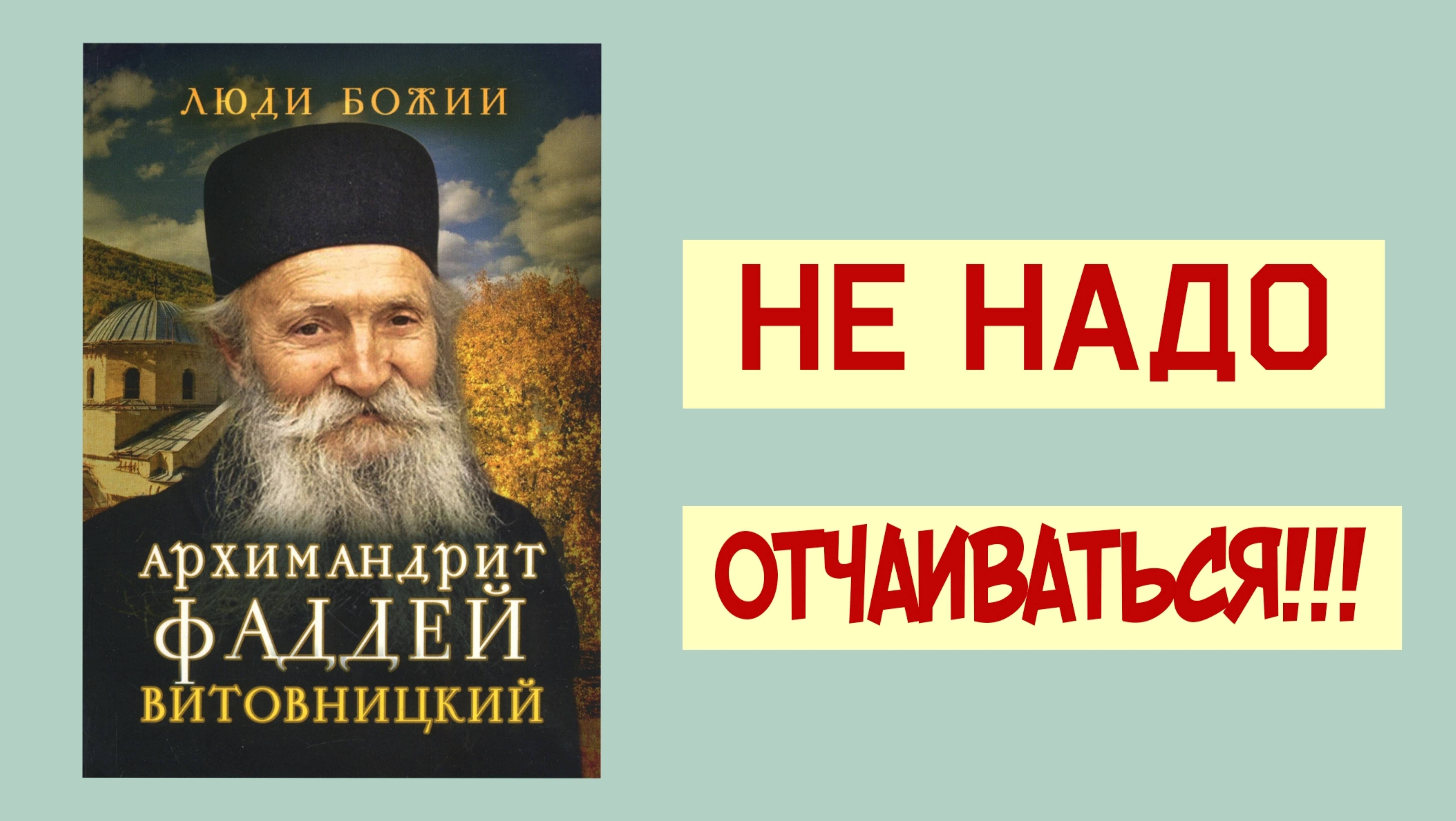 🔻 Как выдержать искушения современной жизни. Не надо отчаиваться! Фаддей Витовницкий смотреть онлайн